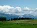 High Tatra seen from town of...