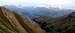 Northwards view from Colle di Saint Marcel (<i>2916m)</i>