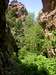 Heughs Canyon narrows to...