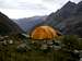 My tent at 2200 meters,