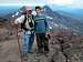Levi & Myself at the summit,...