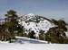 Drury Peak in winter white,...