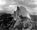 Stormy weather on Half Dome....