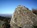 The summit of Ganja Rock. The...