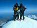 On the summit of Mt. Elbrus -...