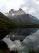Los Cuernos reflected in Lago Scottsberg
