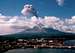 Mayon erupting in 2000, seen...