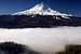 Mount Hood as seen from above...