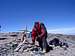 On the summit of Aconcagua