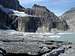 Grinnell Glacier melts into...