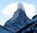 A funny cloud at the Matterhorn