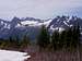 Sperry Peak, Vesper Peak, and Big Four Mountain