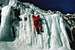 Iceclimbing in Peñalara on a...