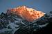 Mont Blanc glow