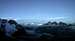 First Starlight above the Tasman Glacier