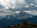 Heavens Peak from Swiftcurrent Mtn