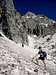 Approaching East Ridge. Teton...