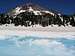 Lassen peak from lake Helen