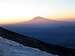 Mt Adams Sunrise from St Helens