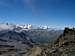 from the top7: the panorama of the Pennin Alps
