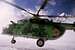 Overloaded Russian military copter tryes to start from the glacier