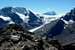 Summit View towards the Athabasca Glacier