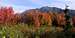 Fall colors in front of Cascade Mountain