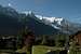Chamonix view on Mont Blanc
