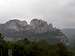 Seneca Rocks from the town