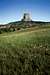 Devils Tower sticks up from...