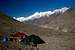 Camp at 3500m on Yazghil Sar