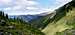 Hidden Lake Peaks 5500 ft Panorama