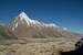 The unclimbed Makrong Chhish (6607m) viewed from between Pumari Chhish & Jutmo glaciers