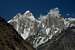 The Pumori Chhish peaks from the Jutmo glacier