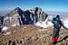 Taking in the view of Crestone Needle and Peak