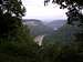 West Rim view into the Genesee River Gorge