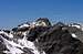 Il Monte Monchette (3043 m), dalla Punta de la Crosatie