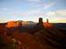 Sunset in the La Sal Mountains