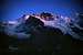 Jungfrau, alpenglow