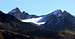 Il versante ovest del Monte Paramont (3301 m) e il ghiacciaio des Ussellettes