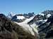 La Dent Blanche (4356 m) e il ghiacciaio d'Otemma