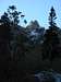 Sundial Peak through the trees