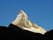 Matterhorn classic view from Zermatt
