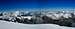 Panoramic view from Ortler summit
