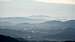 Napa Valley and Mount Diablo hidden in the morning haze