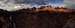 Sunset below Horseshoe Mesa