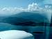 Airplane view over Sierra de Luquillo range