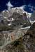 Innominata ridge and Freney glacier