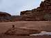 The wash leading into Horseshoe Canyon.