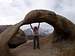 Holding up Mobius Arch
